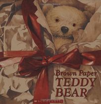 BROWN PAPER TEDDY BEAR