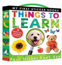 My First Sticker Books: Things to Learn